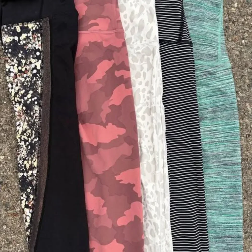 Lululemon Legging 8 Pair Bundle Lot Size Small 4 VS pink betsey johnson athleta - Picture 8 of 9